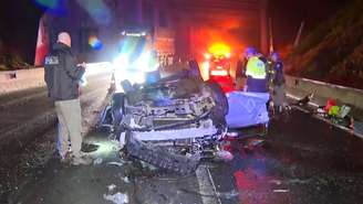 Quatro jovens morrem em acidente no Rodoanel, em São Bernardo do Campo