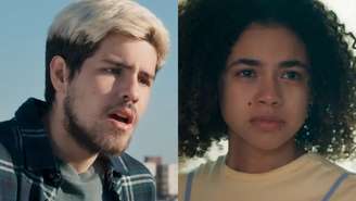 Raul (Paulo Mendes) e Joélly (Alana Cabral) de Três Graças (Reprodução/TV Globo)