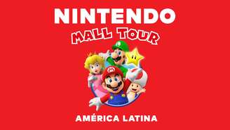 Nintendo Mall Tour América Latina está chegando em shoppings de seis países da região