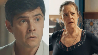 Sergio Guizé e Elizabeth Savalla