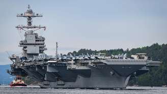Segundo os EUA, o USS Gerald R. Ford é a plataforma de combate mais capaz, versátil e letal do mundo