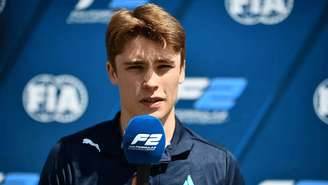 Luke Browning durante a temporada da F2