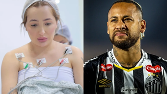 É dele? Garota de programa que expos Neymar, dá à luz ao primeiro filho e desabafa / Reprodução: Redes Sociais