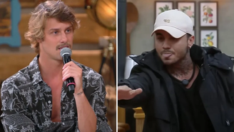 A Fazenda 17: Eliminado, Matheus detona Wallas ao descobrir traição: 'Desgraçado' / Reprodução: Record