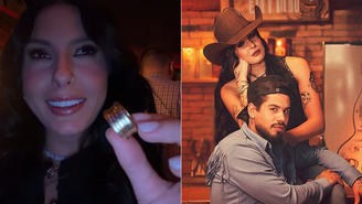 Ana Castela sobre aliança dada por Zé Felipe: 'Só um cristalzinho'