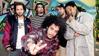 Formação do Planet Hemp em 1995, no lançamento do disco Usuário, que botou fogo no cenário musical e jurídico do país.