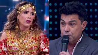 Wanessa Camargo e Zezé Di Camargo no Domingão com Huck (Reprodução/TV Globo)