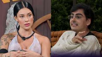 Clima esquenta e Dudu Camargo explode com Rayane em A Fazenda!