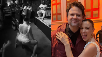 Alice Wegmann curtiu os 30 anos com famosos e muita dnaça