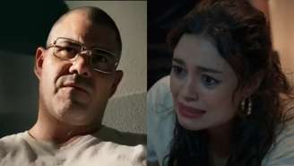 Jorginho (Juliano Cazarré) e Gerluce (Sophie Charlotte) de Três Graças (Reprodução/TV Globo)