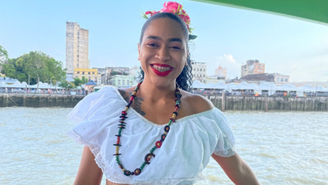 Stefani é dançarina de carimbó há 10 anos