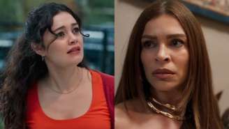 Gerluce (Sophie Charlotte) e Arminda (Grazi Massafera) de Três Graças (Reprodução/TV Globo)