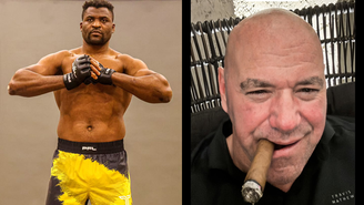 Dana White afirma que Francis Ngannou o agrediu fisicamente