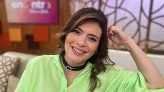 Michelle Loreto no cenário do 'Encontro': versatilidade provada em diferentes funções no jornalismo da Globo