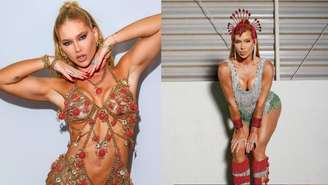 Virginia abre o jogo e fala sobre insegurança como rainha de bateria da Grande Rio