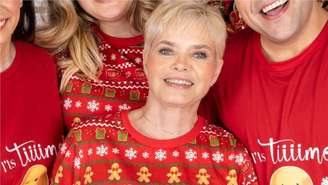 Família Abravanel faz ensaio de Natal