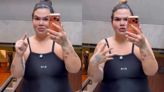 Thais Carla desabafa após perder 72 kg: 'Não está sendo fácil' / Reprodução: Instagram