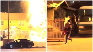 Paramédico de folga resgata menina de 7 anos de incêndio nos EUA