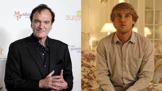Tarantino revela que 'não suporta' Owen Wilson, mas ama 'Meia