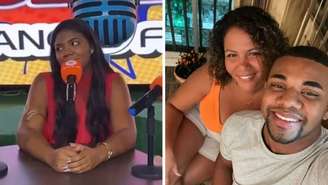 Raquel Brito, Davi Brito e Mani Reggo