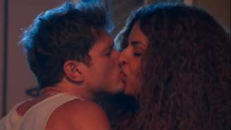 Leonardo (Pedro Novaes) e Viviane (Gabriela Loran) de Três Graças (Reprodução/TV Globo)