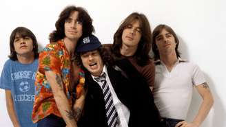 AC/DC com Bon Scott em 1979