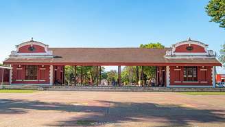 Estação Ferroviária de Tremembé, construída no início do século XX – Wikimedia Commons/Nicloufoto