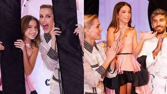 Deborah Secco posa junto com família em aniversário da filha