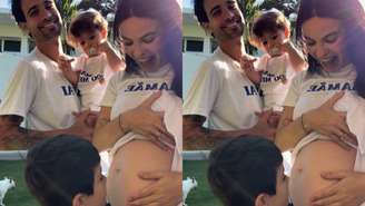 Sthefany Brito, Igor Raschkovsky e os dois filhos