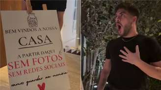 Álvaro 'chocado' com o after organizado na casa de Luciano Huck —