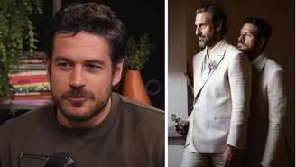 Marcos Pigossi se casou no ano passado com o diretor italiano Marco Calvani —