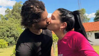 Zé Felipe entrega detalhes de como foi seu primeiro beijo em Ana Castela / Reprodução: Instagram