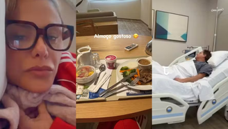 Ao lado de Leonardo em hospital, Poliana Rocha atualiza estado de saúde do cantor / Reprodução: Instagram