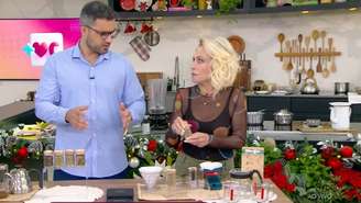 Alberto Martins e Ana Maria Braga no Mais Você (Reprodução/TV Globo)