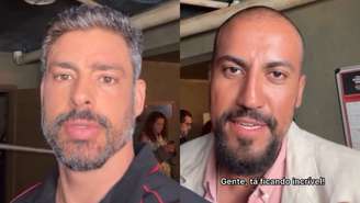 Cauã Reymond volta a gravar com Ricardo Teodoro