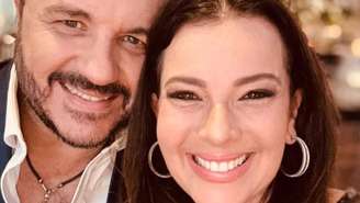 Mauricio Manieri e a esposa