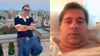 Sem camisa, Leandro Hassum exibe 'shape' definido após perder 65 kg