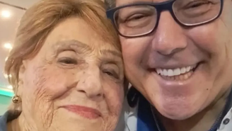 LUTO! Luciano Faccioli lamenta ao anunciar a morte da mãe aos 92 anos / Reprodução: Instagram