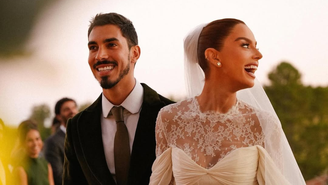 Giovanna Lancellotti e Gabriel David se casaram em junho de 2025