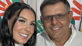 Ana Castela e o pai, Rodrigo Castela