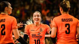 Osasco comemora ponto diante do Praia Clube