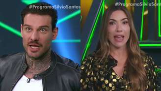 Lucas Lucco e Patrícia Abravanel no Show do Milhão (Reprodução/SBT)