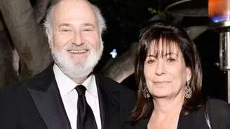 Rob Reiner e a esposa