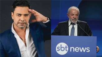 Zezé Di Camargo fala sobre Lula no SBT News