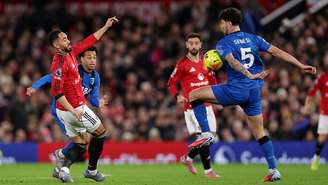 Lance do jogo entre Manchester United e Bournemouth