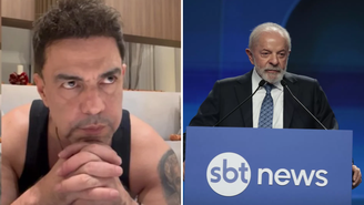 Zezé Di Camargo pede para que SBT não exiba especial de Natal após visita de Lula / Reprodução: Instagram e YouTube