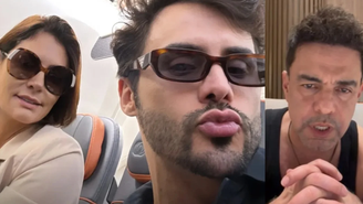 Maquiador de Michelle Bolsonaro fica ao lado de Zezé Di Camargo contra o SBT / Reprodução: SBT