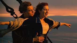Jack (Leonardo DiCaprio) e Rose (Kate Winslet) em 'Titanic' (1997)