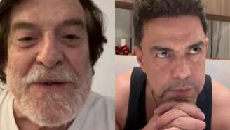 José de Abreu e Zezé Di Camargo