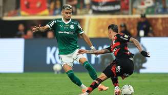 Andreas Pereira durante final contra o Flamengo
